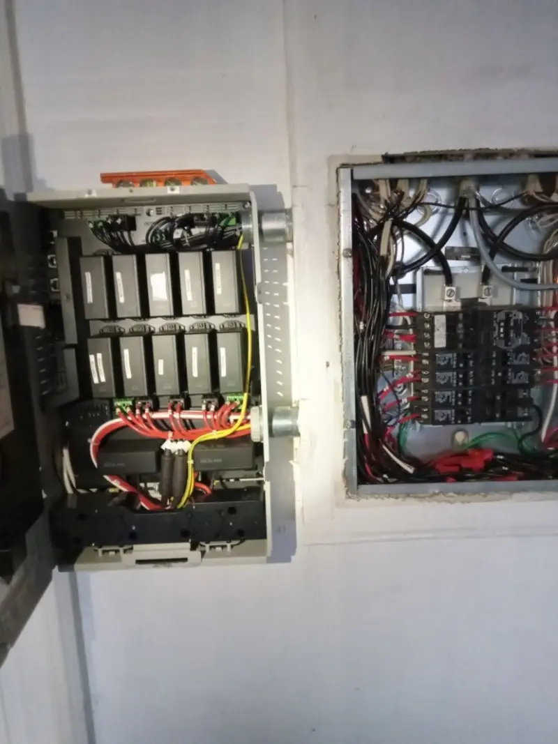 Electrical panel upgrade completed for Electrical Inspection in Altus